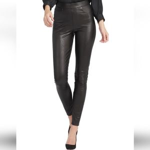 🆕 Spanx faux leather leggings size large